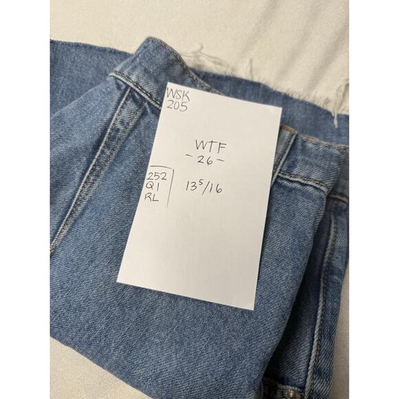 We the Free Denim Skirt Women's 26 A-Line - Picture 3 of 7